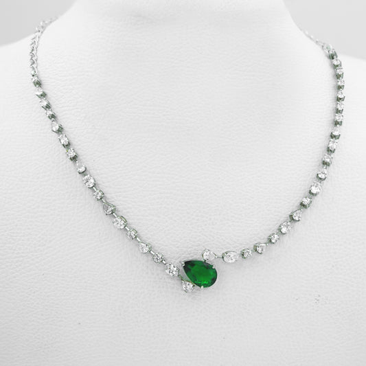 Ragi Emerald Grace Necklace