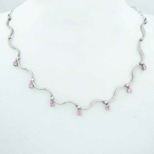 Sharu Heart Wave Necklace