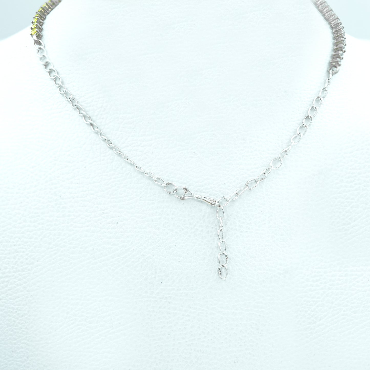 Aurelia Dual Tone Tennis Necklace