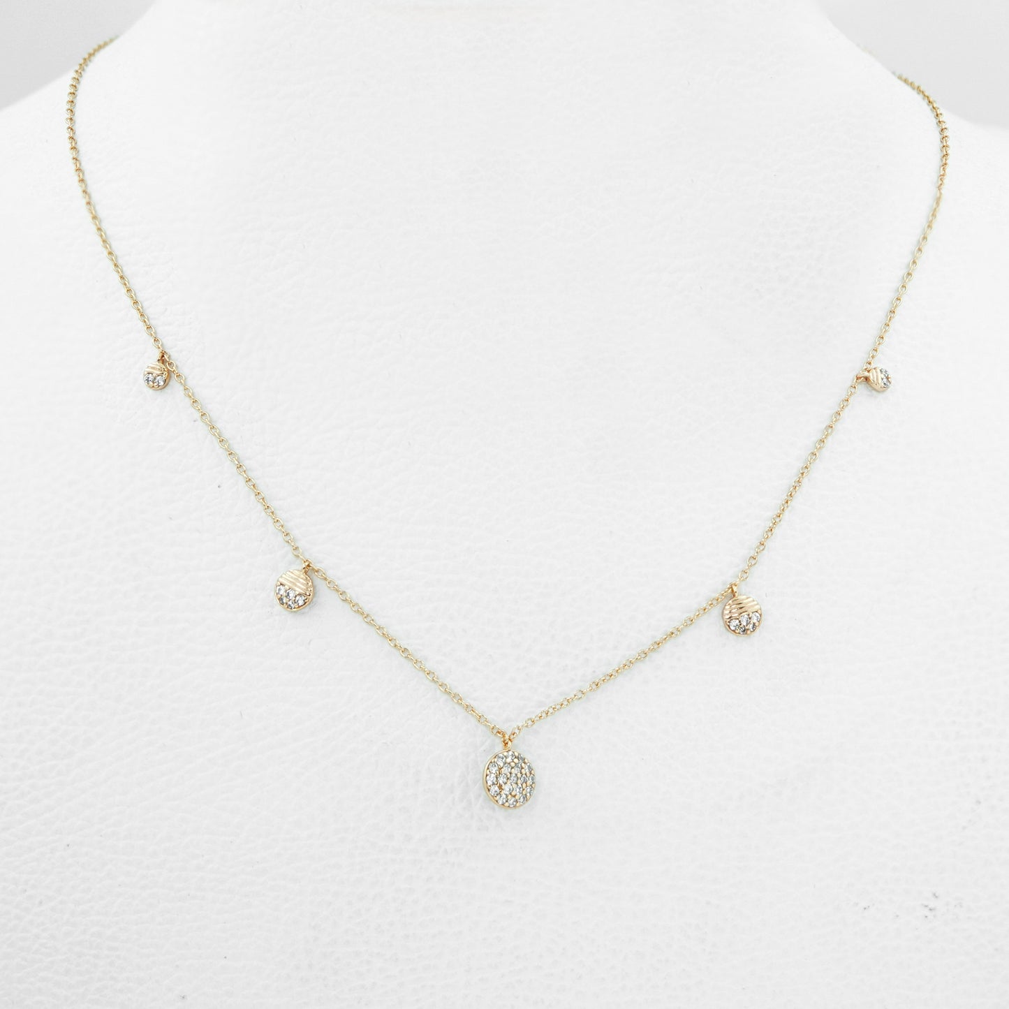 Celestia Charm Drop Necklace