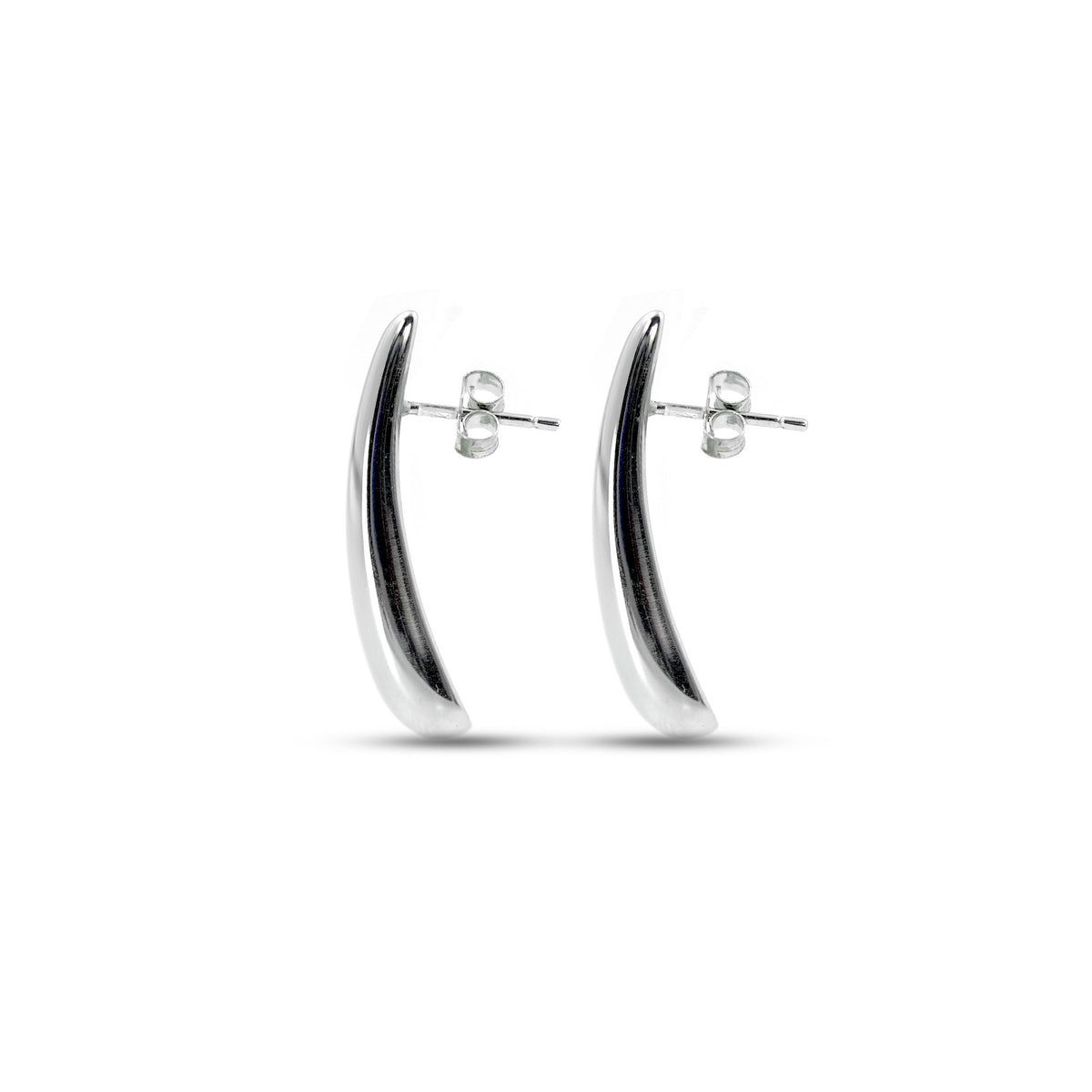 Chandrika curve stud