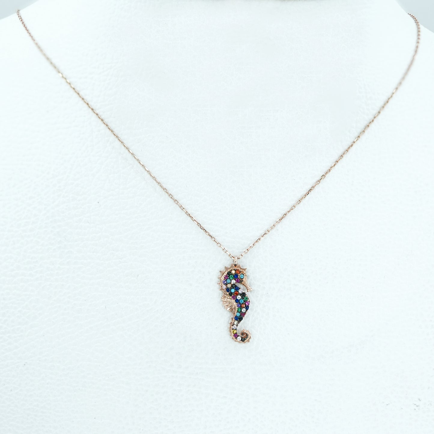 Ocean Whisper Seahorse Pendant