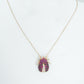Scarlett Ladybug Pendant Necklace