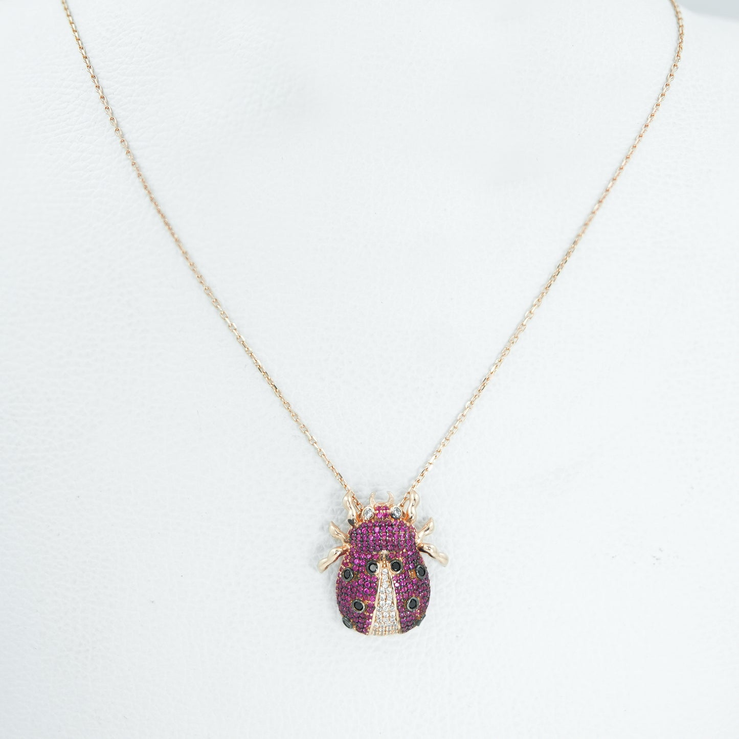Scarlett Ladybug Pendant Necklace