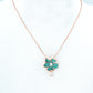 Emerald Blossom Trio Pendant