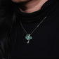 Emerald Blossom Trio Pendant