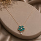 Emerald Blossom Trio Pendant